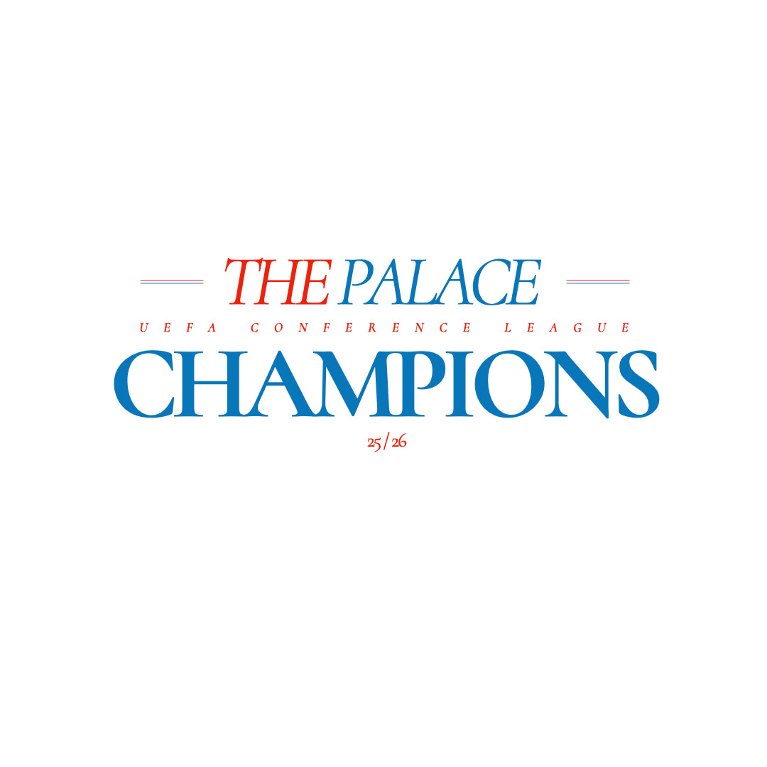The Palace - European Champions Tee - White