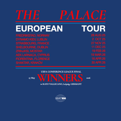 The Palace - European Champions Tee - Navy