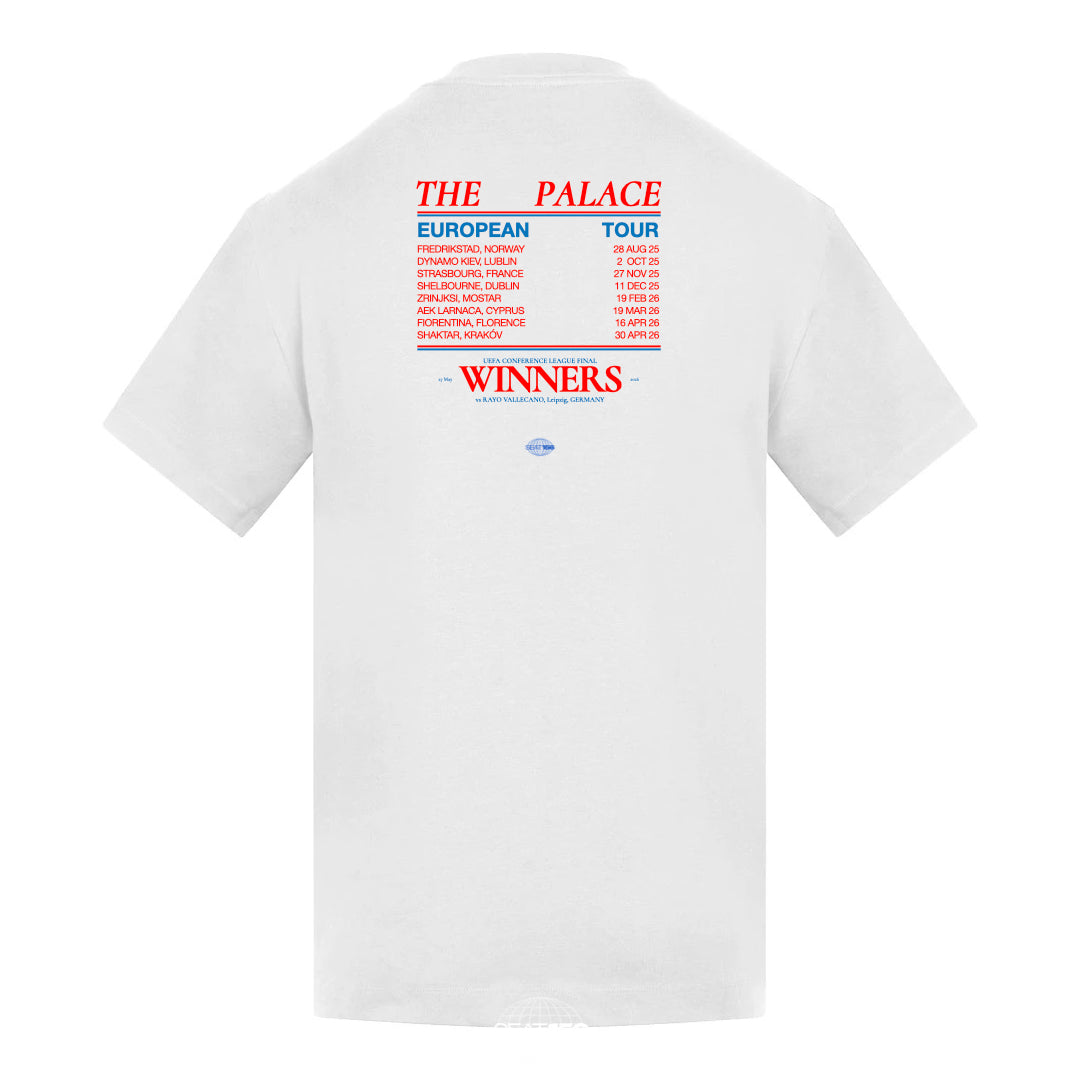 The Palace - European Champions Tee - White